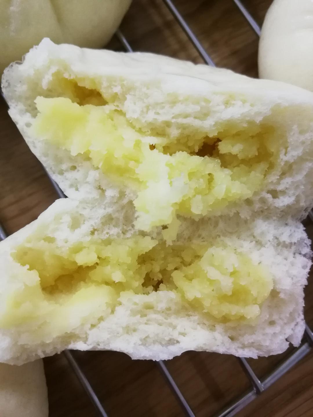 一次发酵！媲美奶黄包！