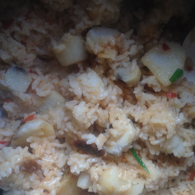 土豆焖饭（电饭锅版）