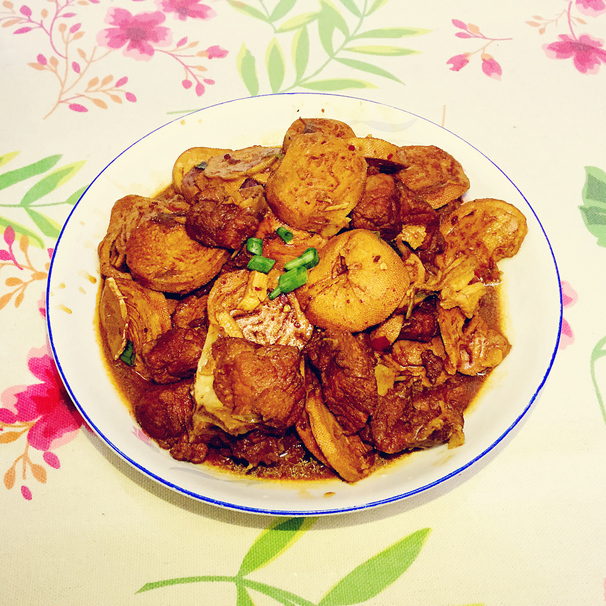 rong-小生活做的红烧素鸡