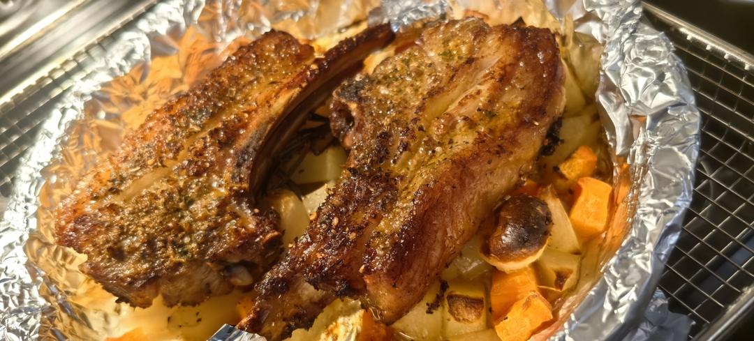 战斧法式羔羊排（烤箱）