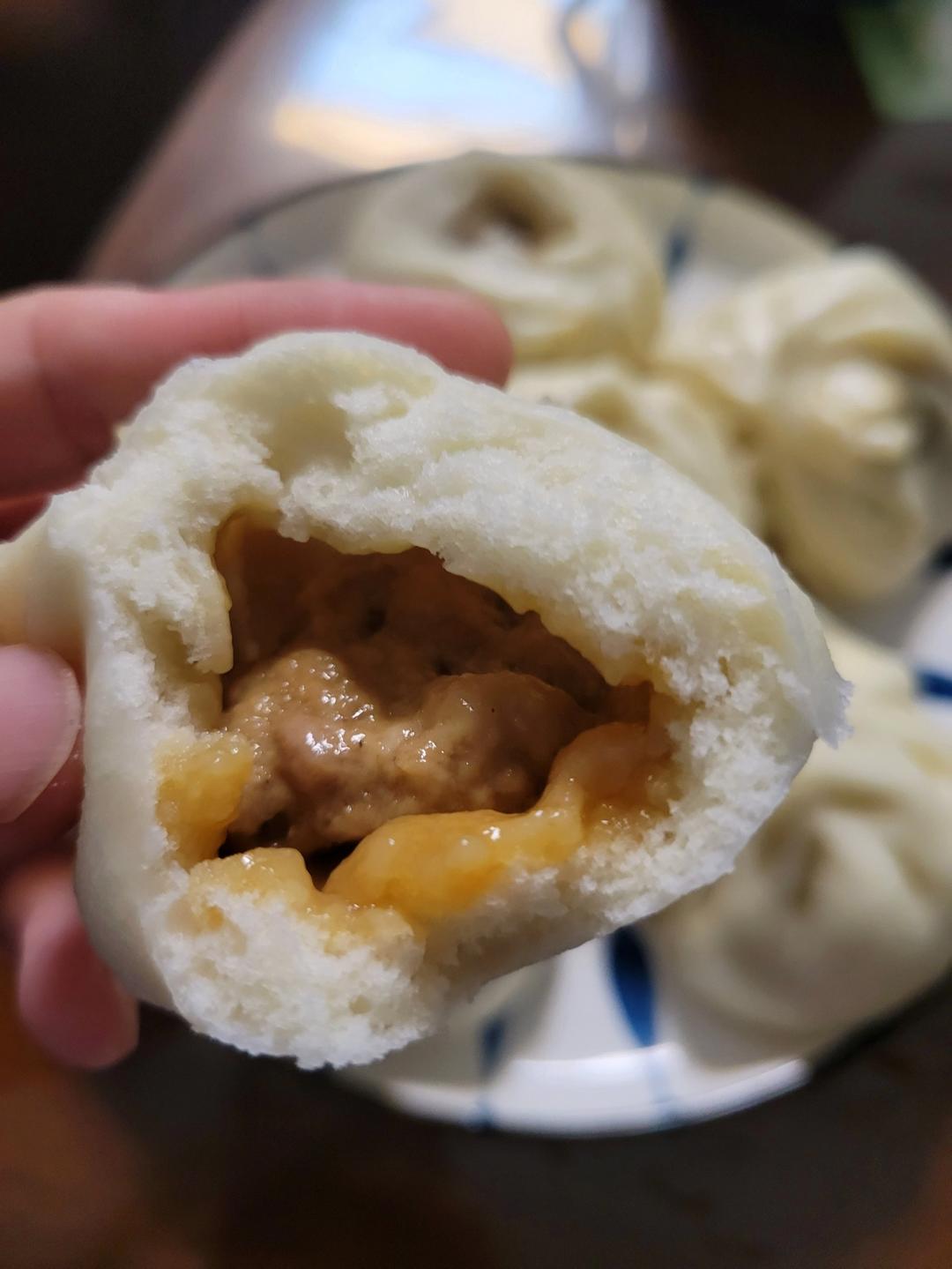 一次发酵肉包子