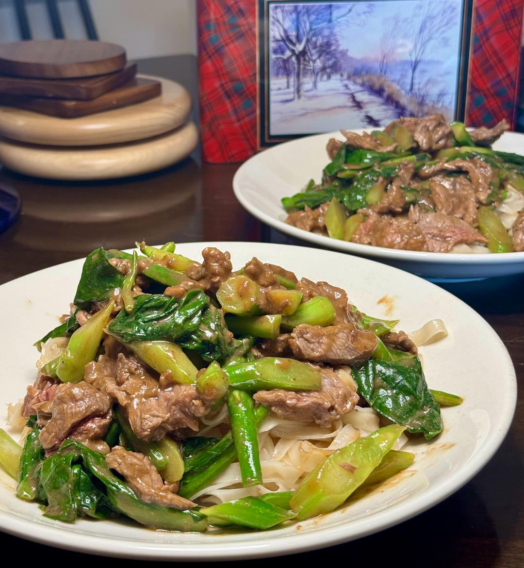 潮汕妈妈们拿手家常菜之芥蓝炒牛肉