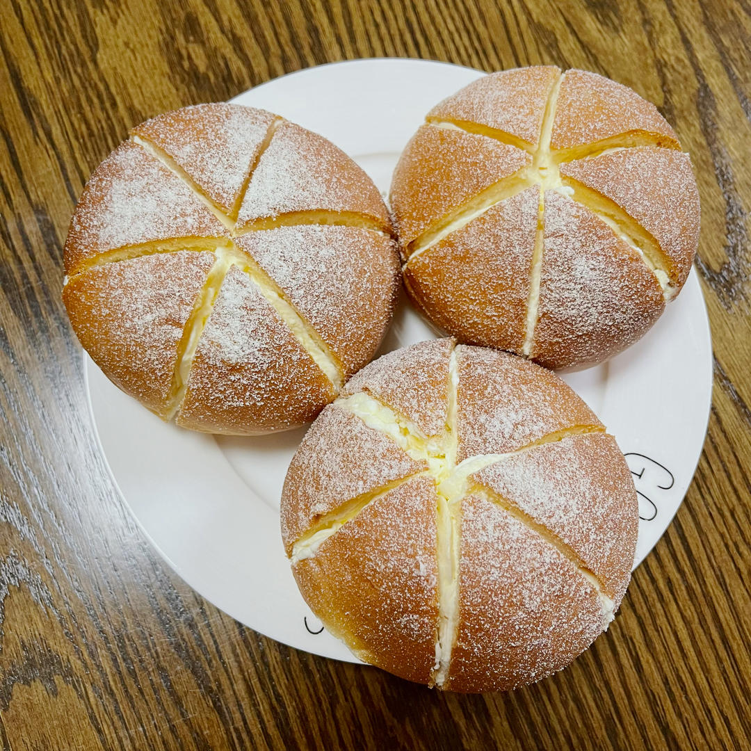 简单好吃的乳酪奶油面包～孙小美的手作
