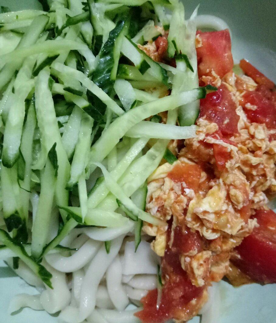 西红柿鸡蛋打卤面