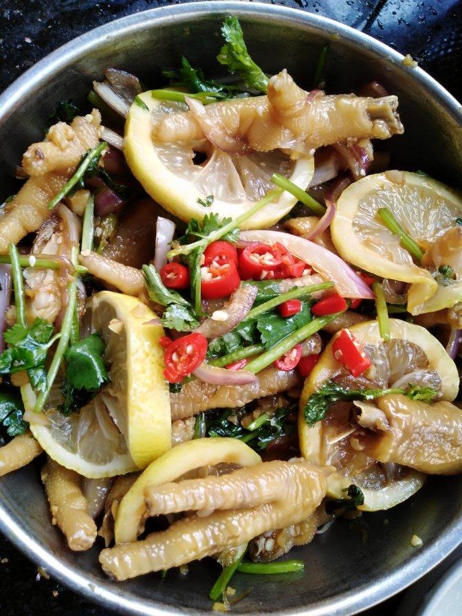 柠檬酸辣鸡爪