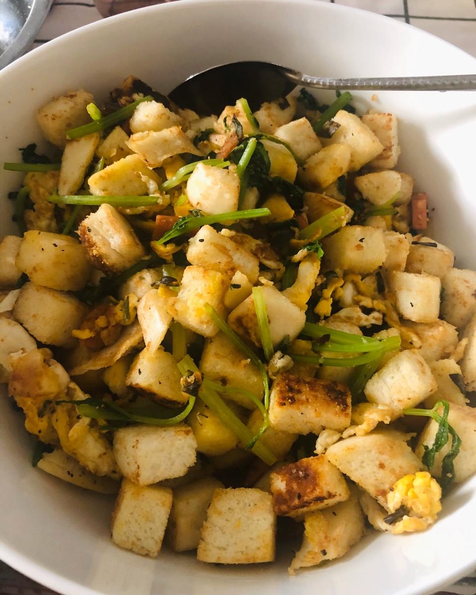 炒馍花（馒头）