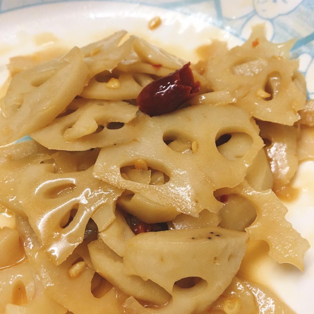 《昨日的美食》之莲藕金平
