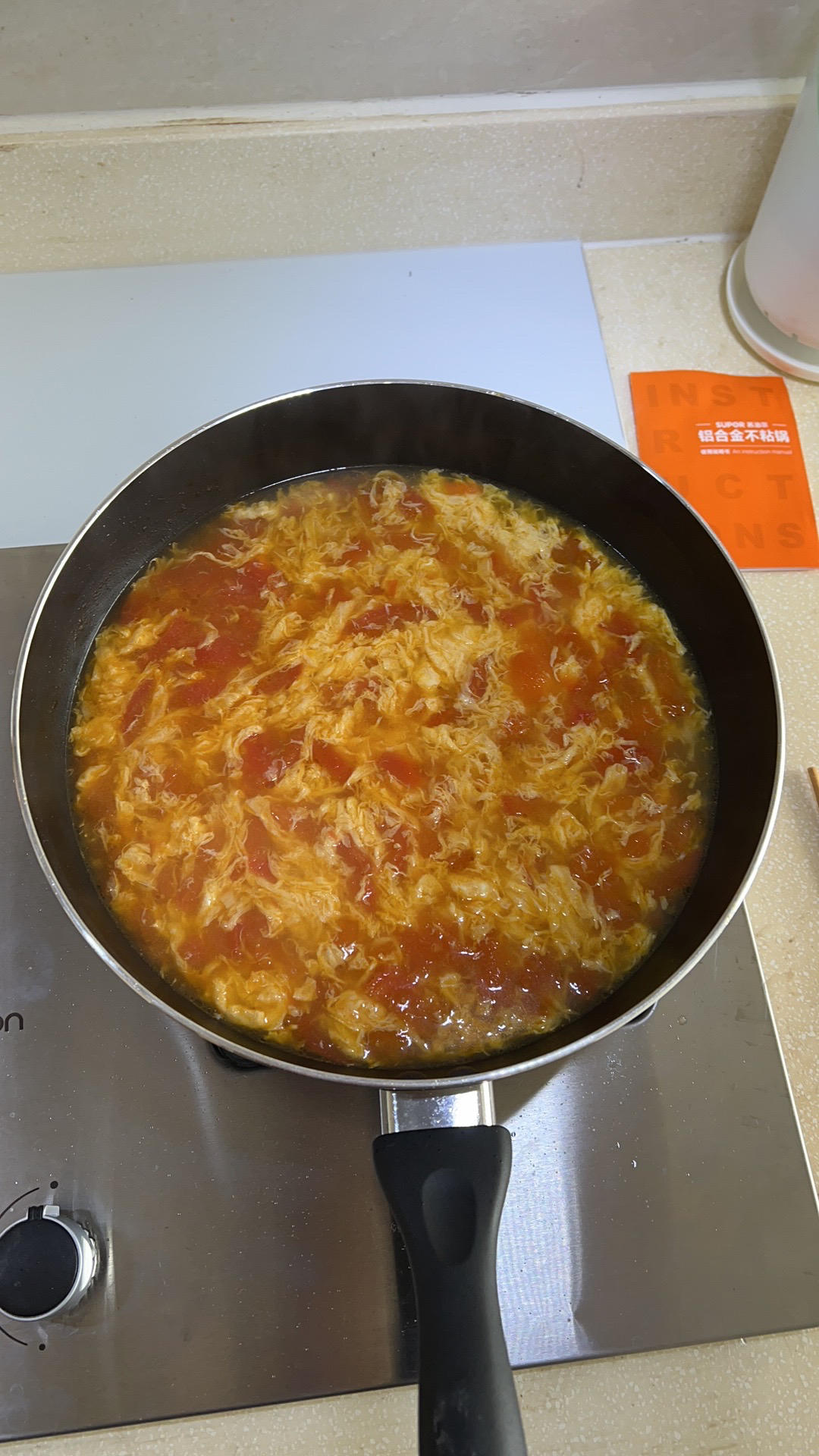 【跟我做不会错】简单又好喝的西红柿鸡蛋汤，家常又营养哦