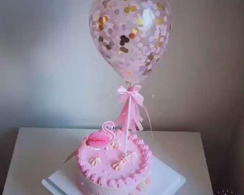 少女心气球蛋糕🎈的做法