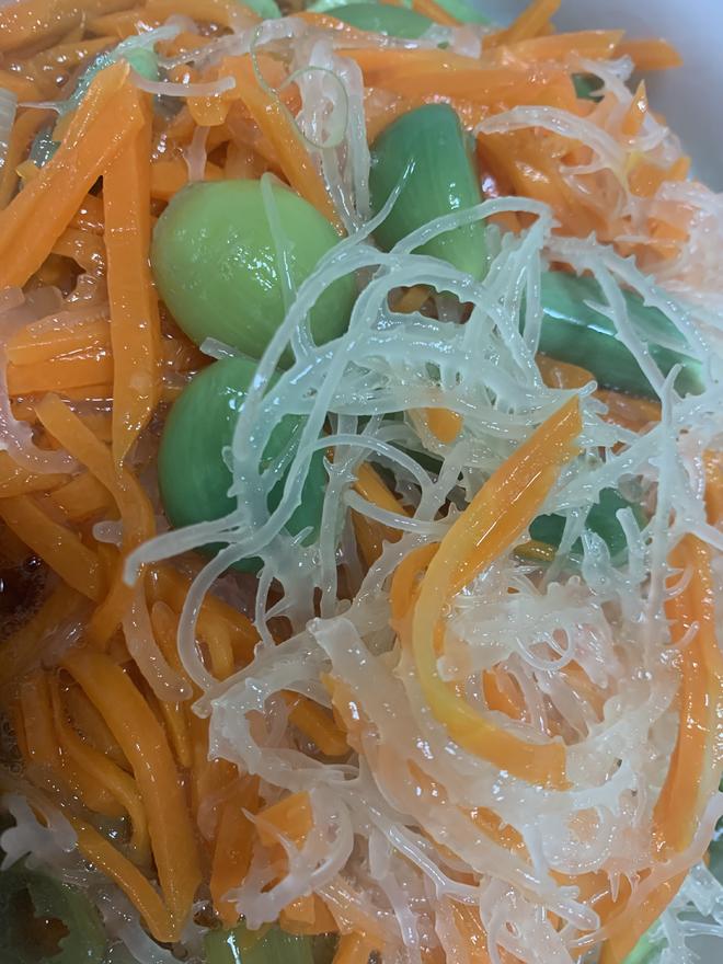 传统小食，春节菜肴清流——腊八蒜汁拌石花菜的做法