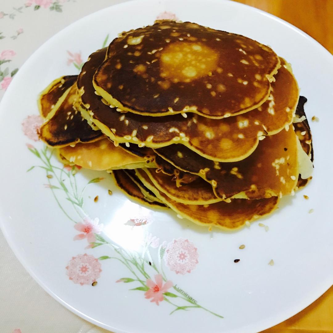 牛奶奶香饼pancake的做法 步骤9