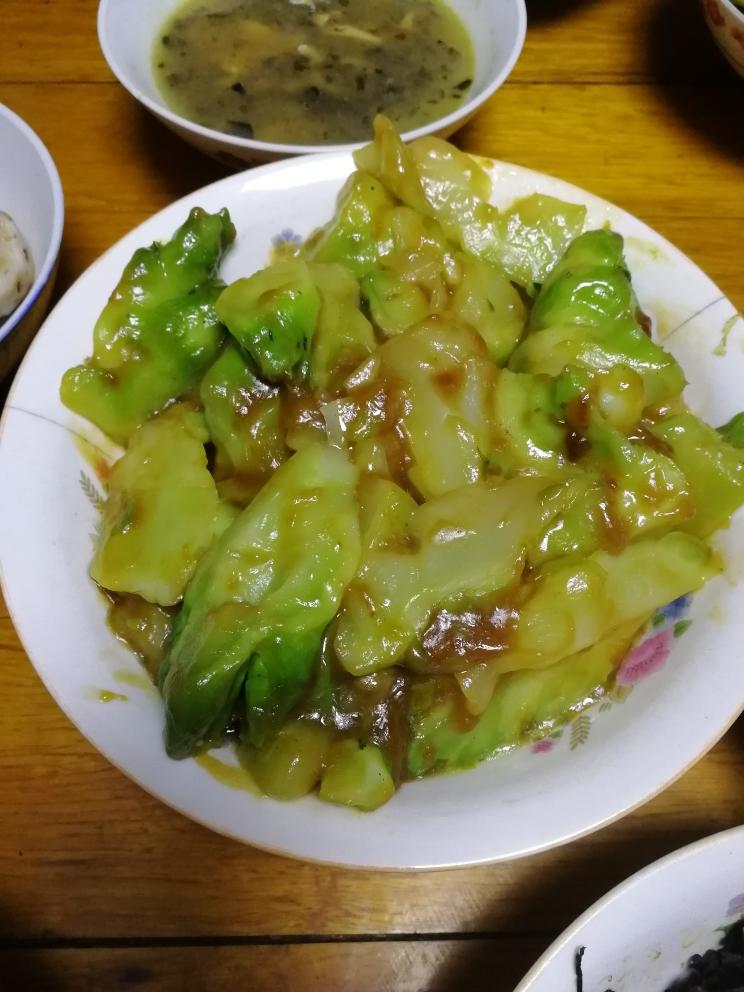 红烧娃娃菜头（儿菜）