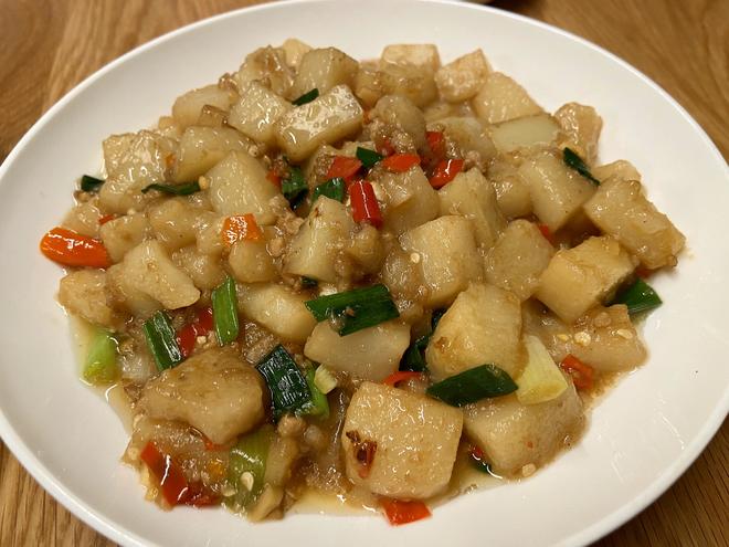 快手菜——炒米豆腐的做法