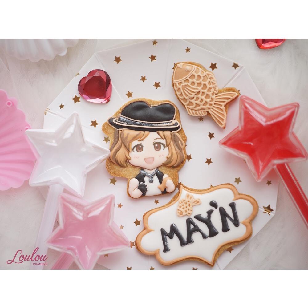 夏鲁鲁原创糖霜饼干（平整不易碎，低热量）