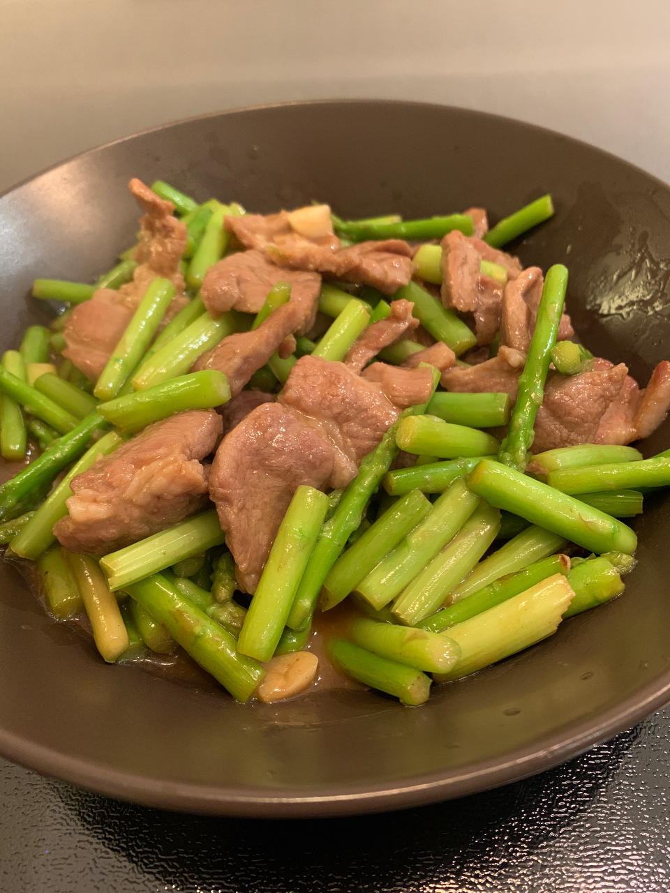 芦笋炒猪肉
