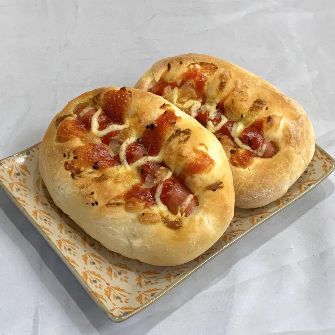 芝士火腿无糖面包