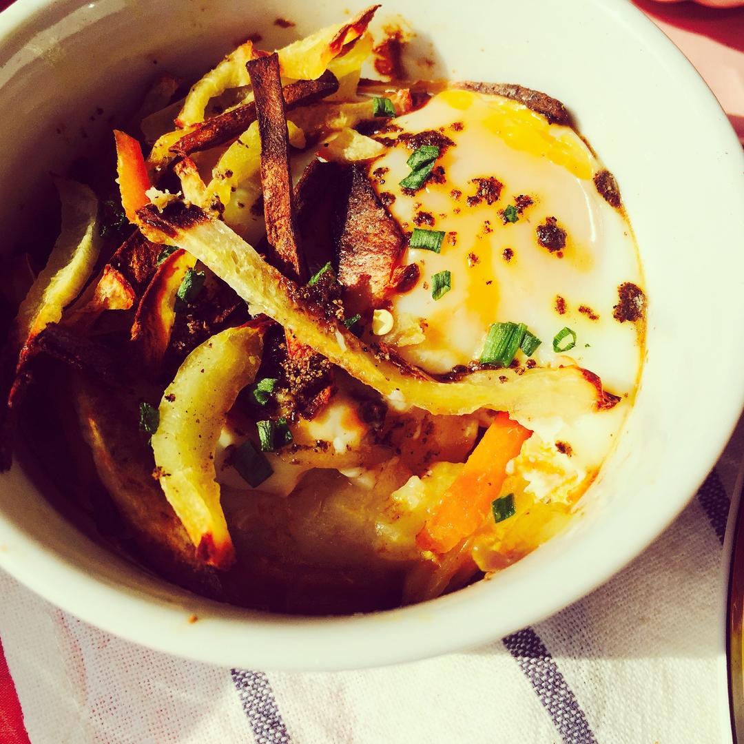 日式年糕鸡蛋烧