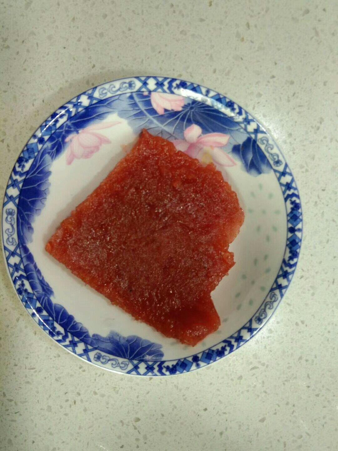 山楂糕－山楂酱（附果丹皮做法）