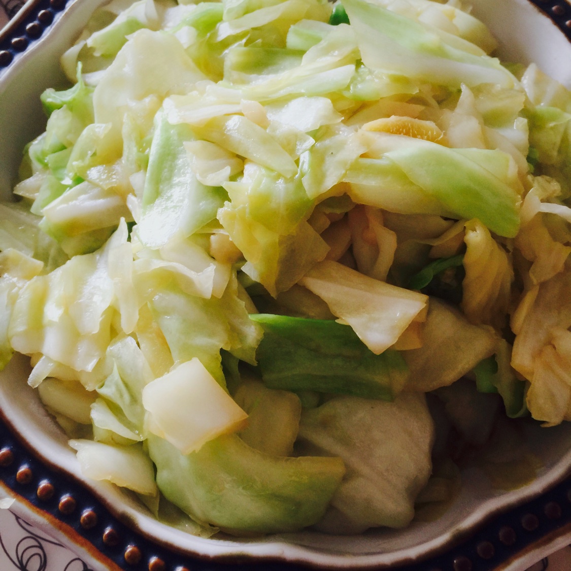 清炒包菜