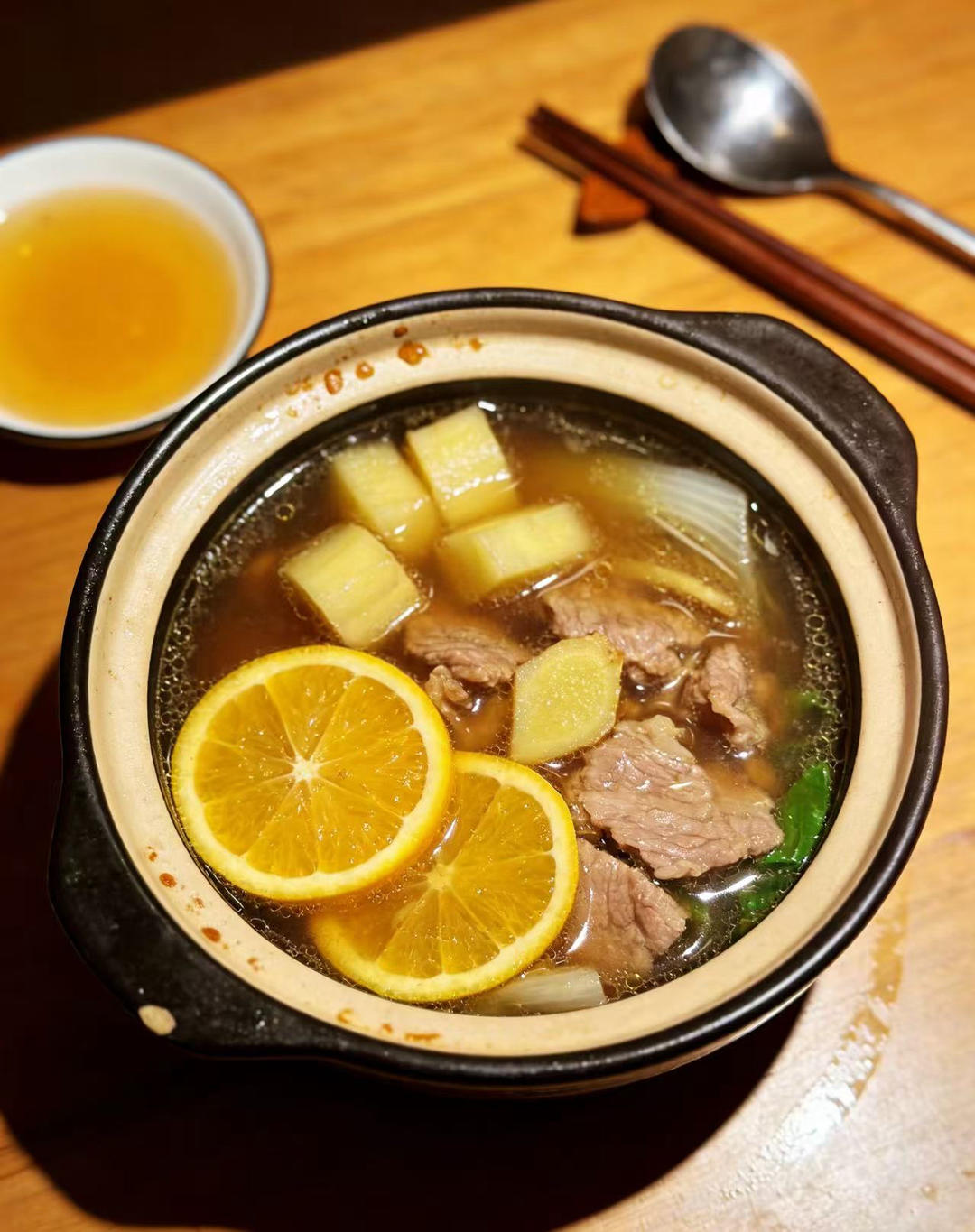 柑橘醋风味生姜家常锅