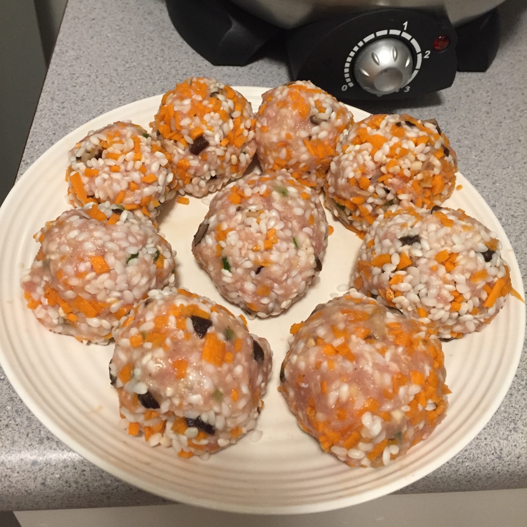 香菇糯米肉丸子