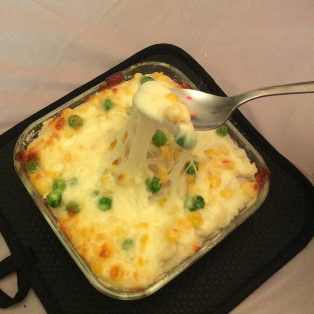 芝士焗土豆泥