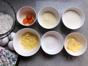 奶黄馅 （奶黄月饼）的做法 步骤1