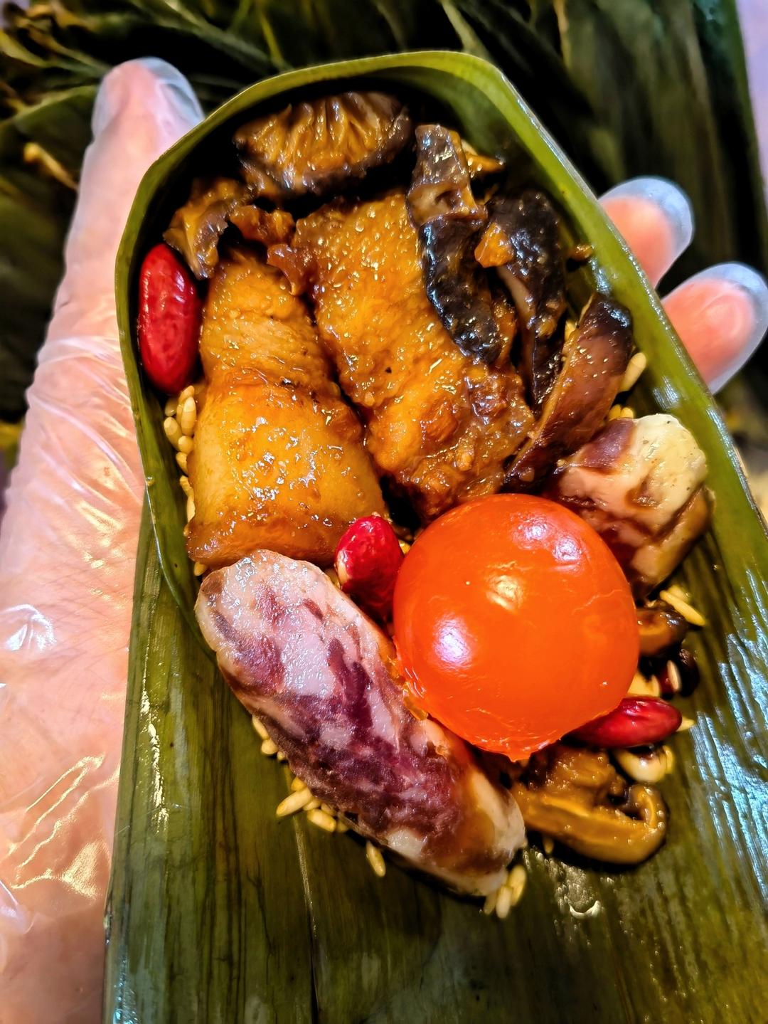 端午#金牌家宴#-海鲜粽