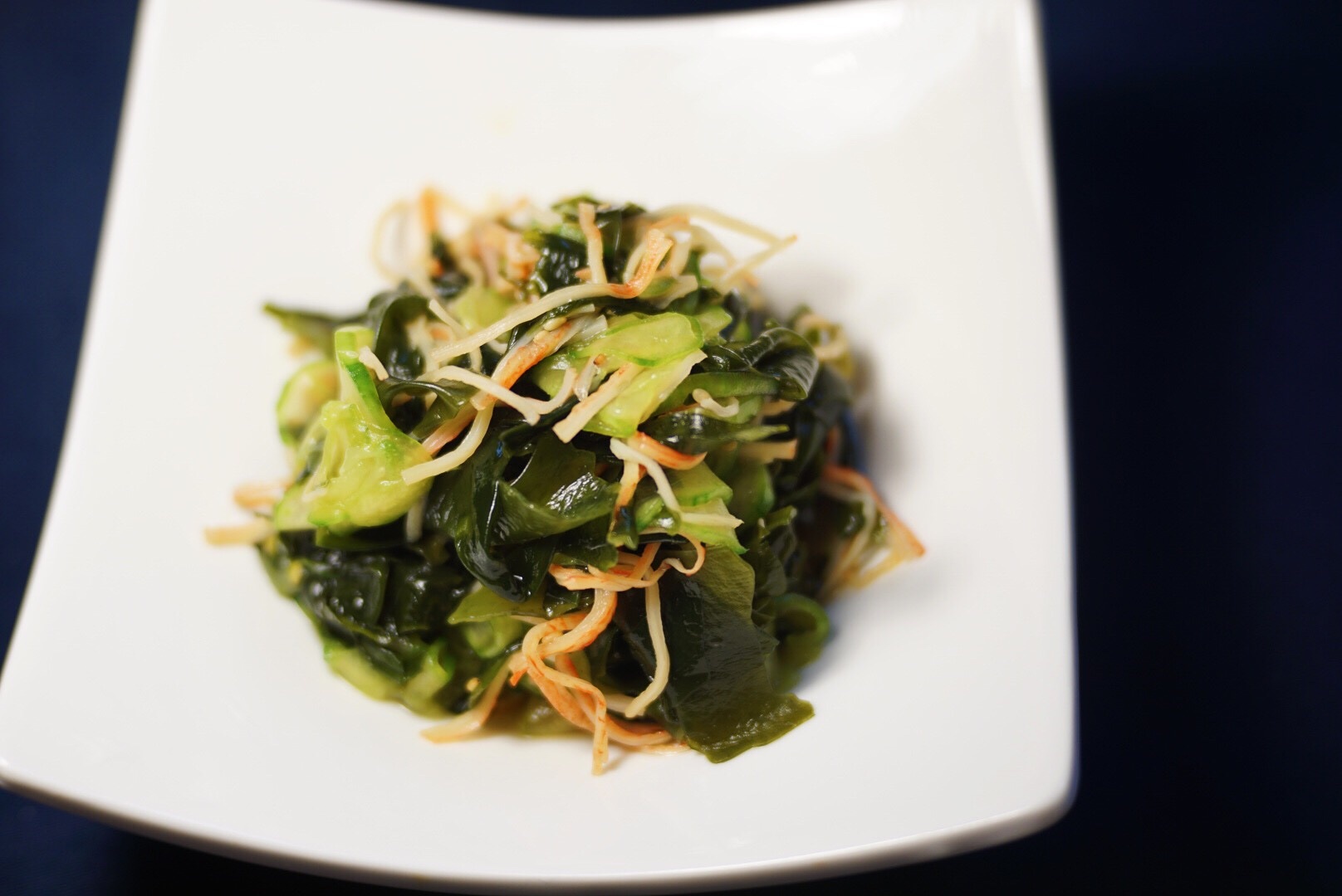 日式醋渍裙带菜黄瓜 | Japanese Seaweed & Cucumber  Salad