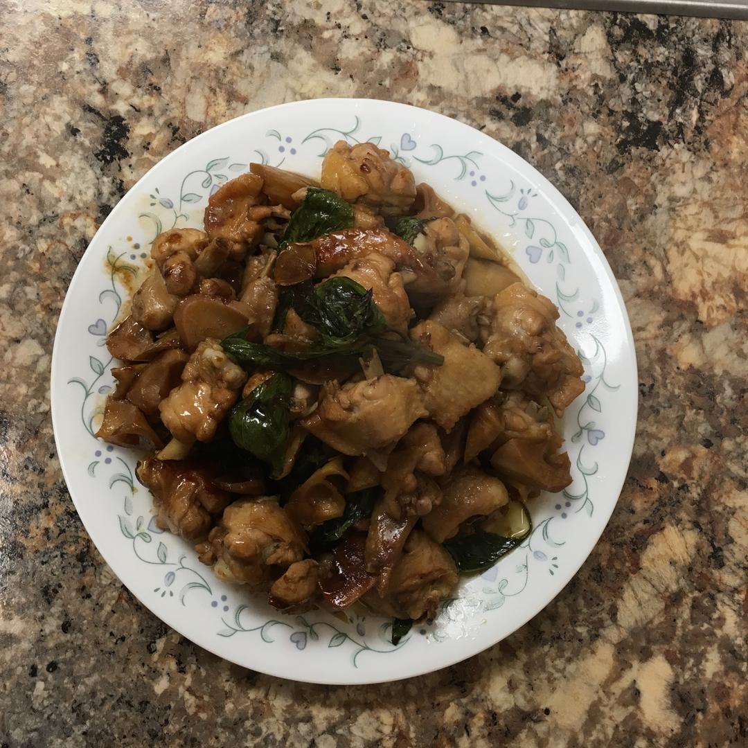 春笋三杯鸡