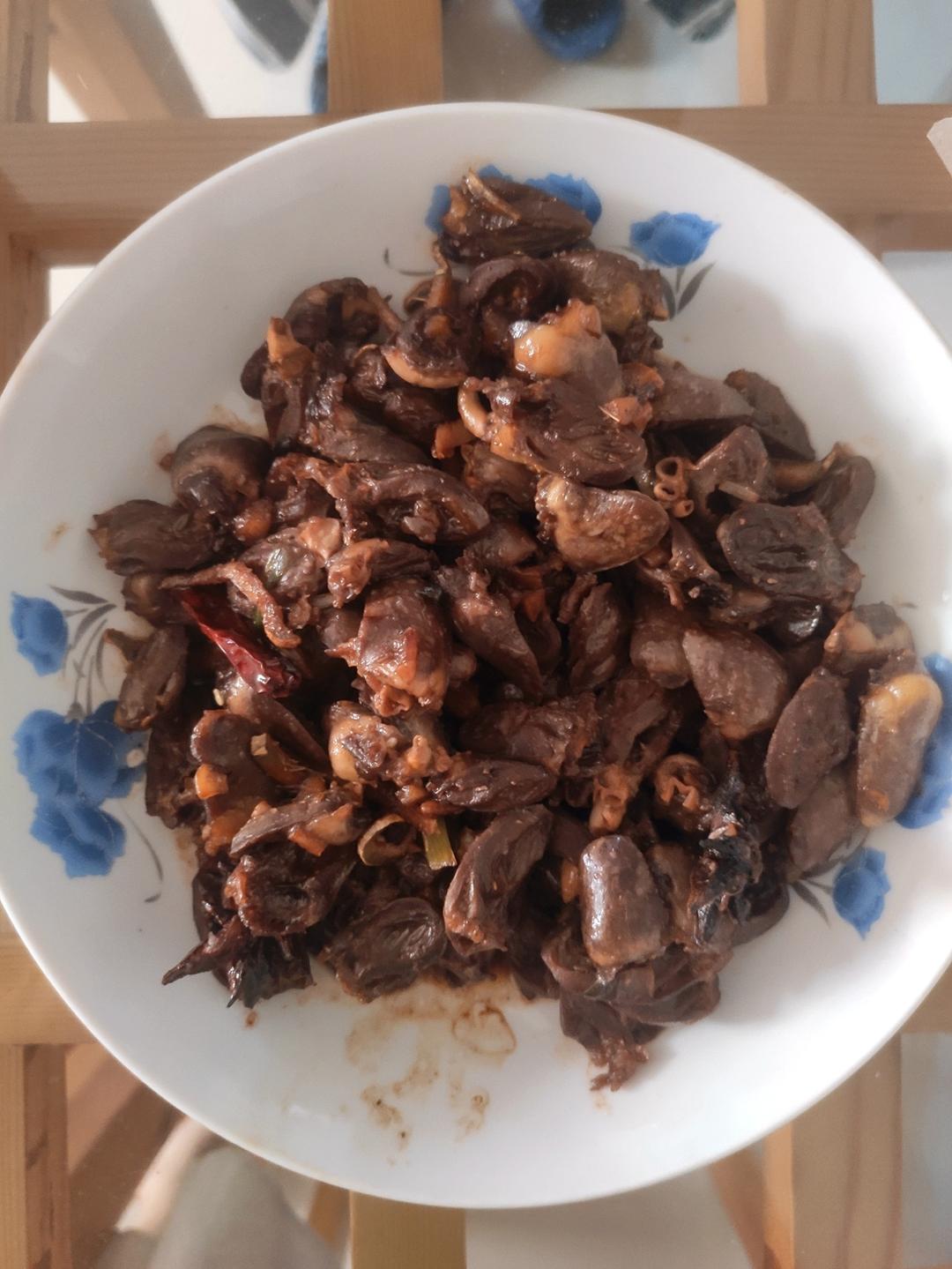 孜然鸡心