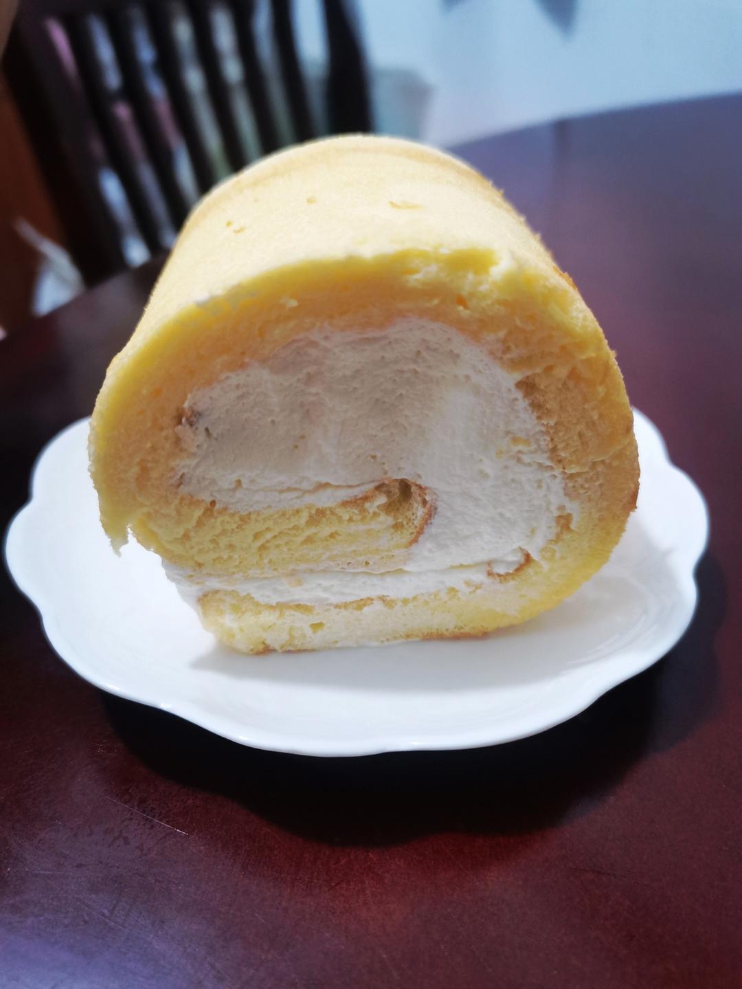 原味蛋糕卷㊙️不掉皮不开裂配方分享