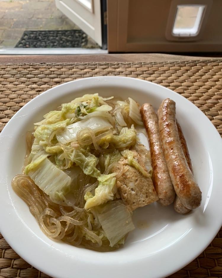 白菜豆腐炖猪肉粉条【老爸绝技】