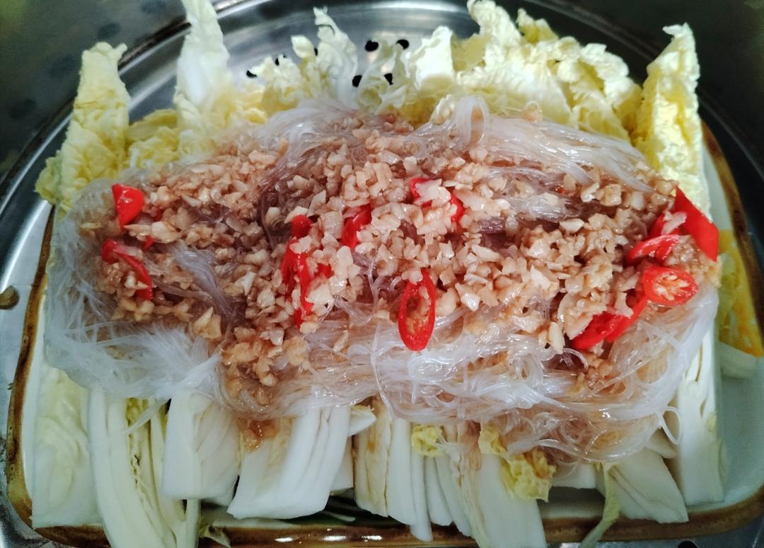 蒜蓉粉丝娃娃菜