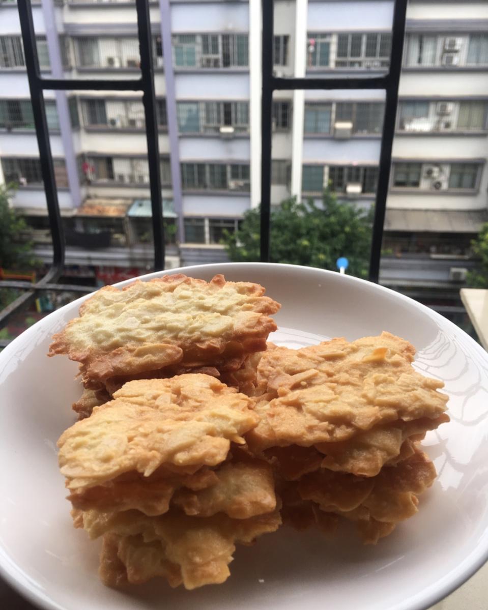 消灭蛋白好帮手：杏仁瓦片
