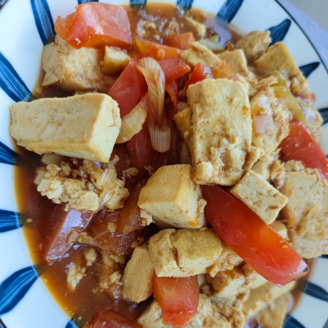 家常葱烧豆腐