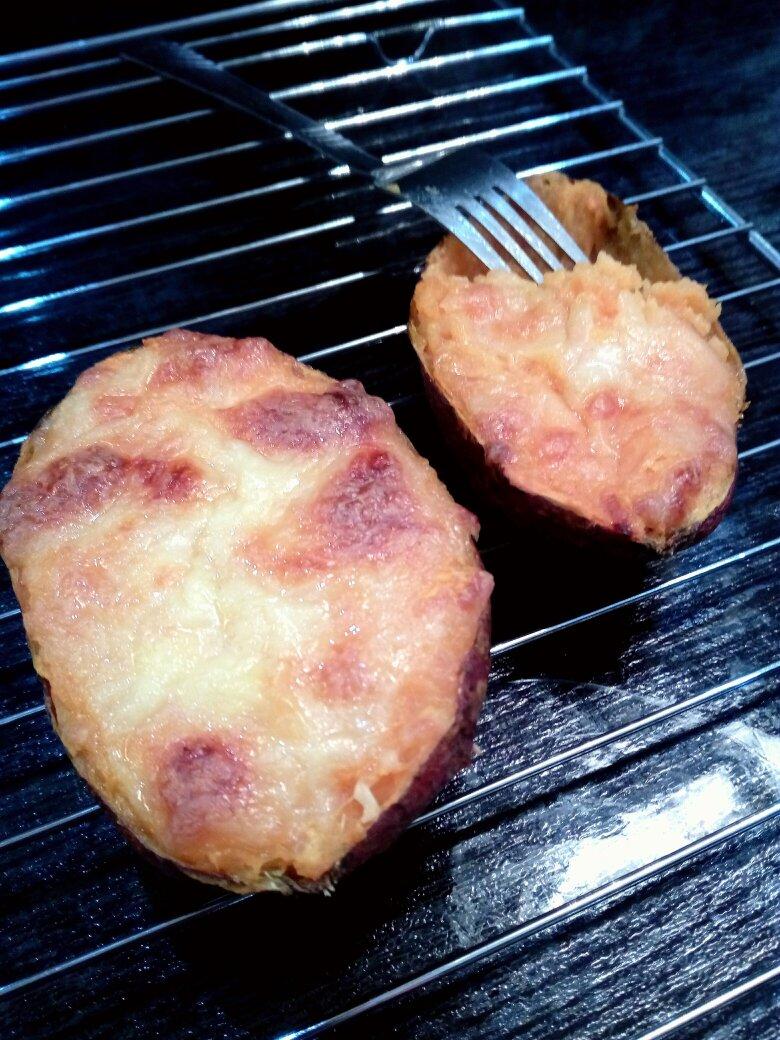 芝士奶油焗红薯