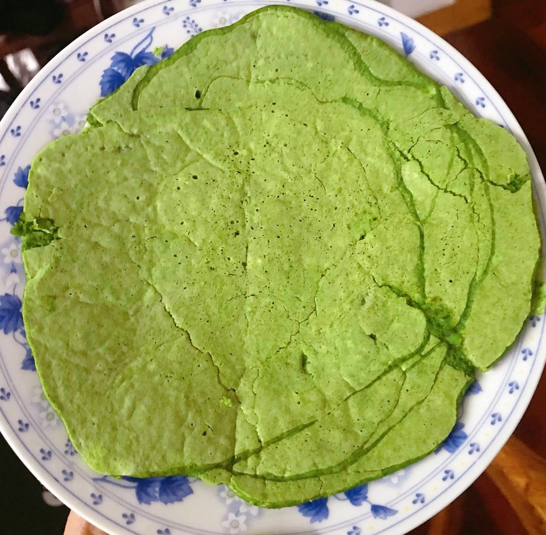 菠菜蛋饼  宝宝健康食谱