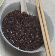香浓黑米粥