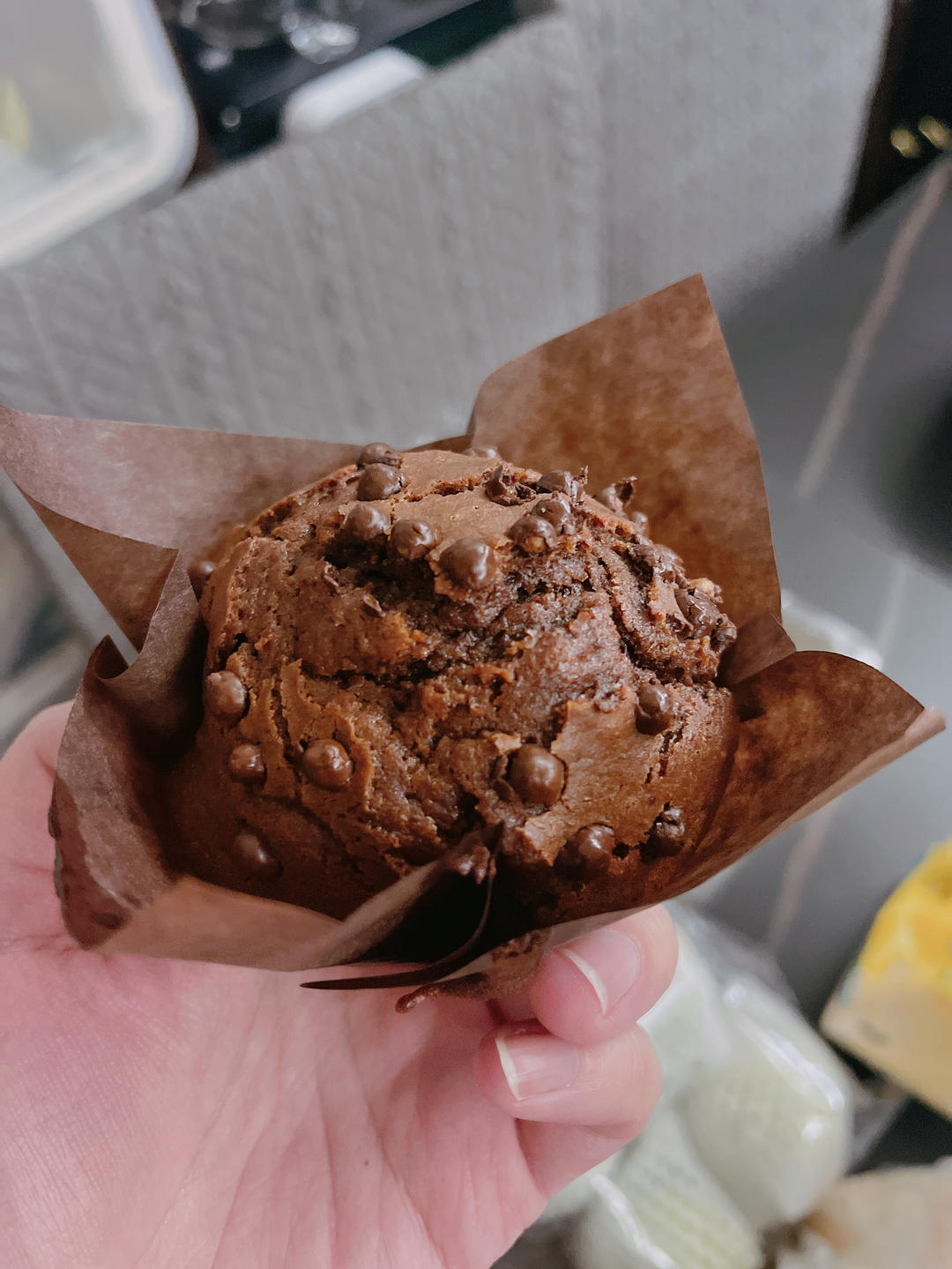 【巧克力蘑菇头麦芬】星巴克同款