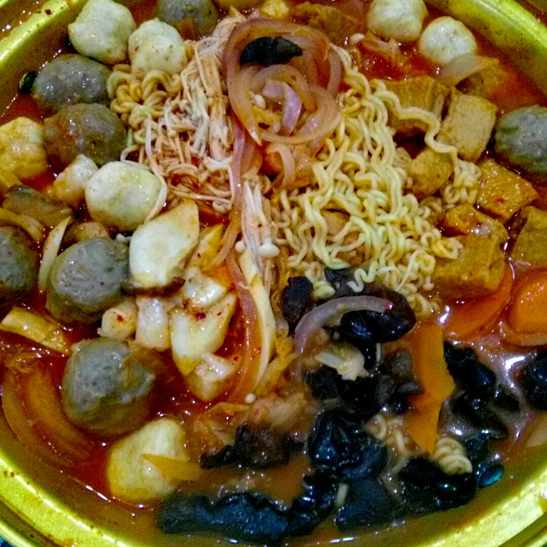 韩国部队锅拉面锅（超好吃）