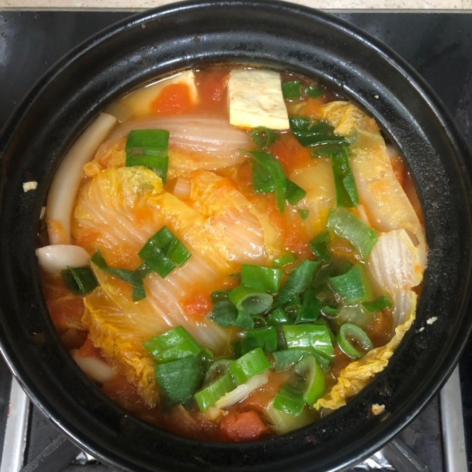 番茄豆腐汤