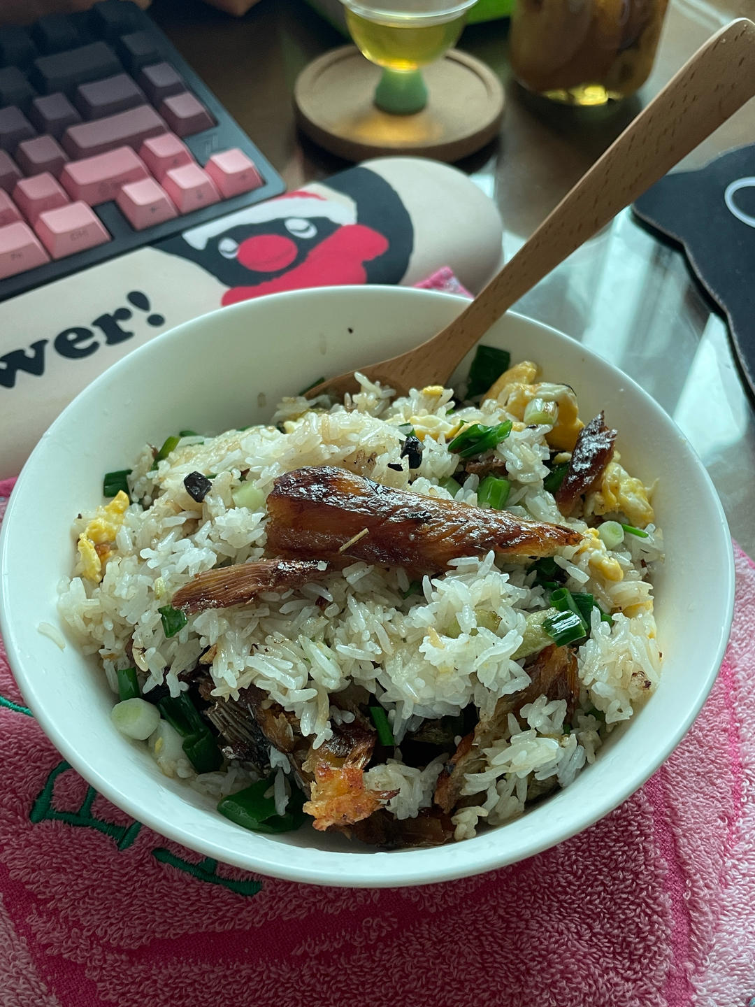 豆豉鱼炒饭
