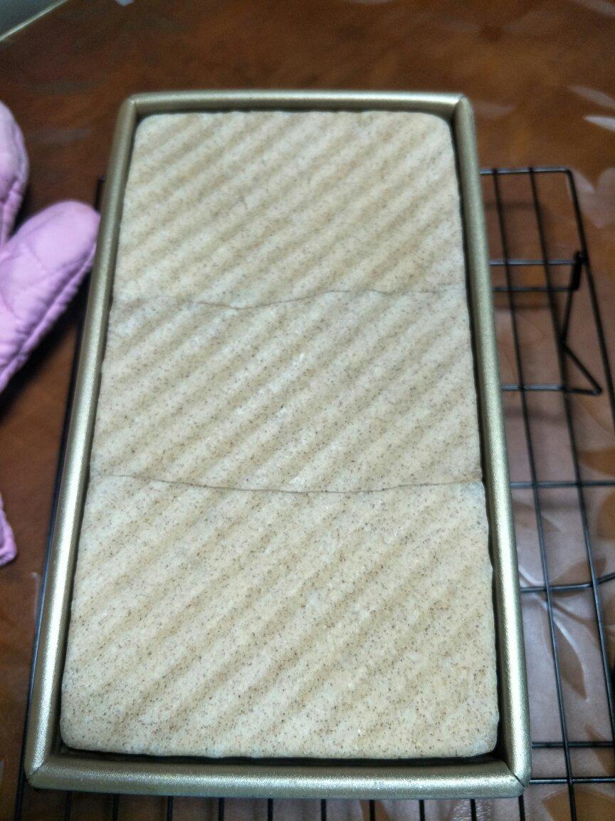 牛奶吐司——面包机揉面专用的方子，简单版！