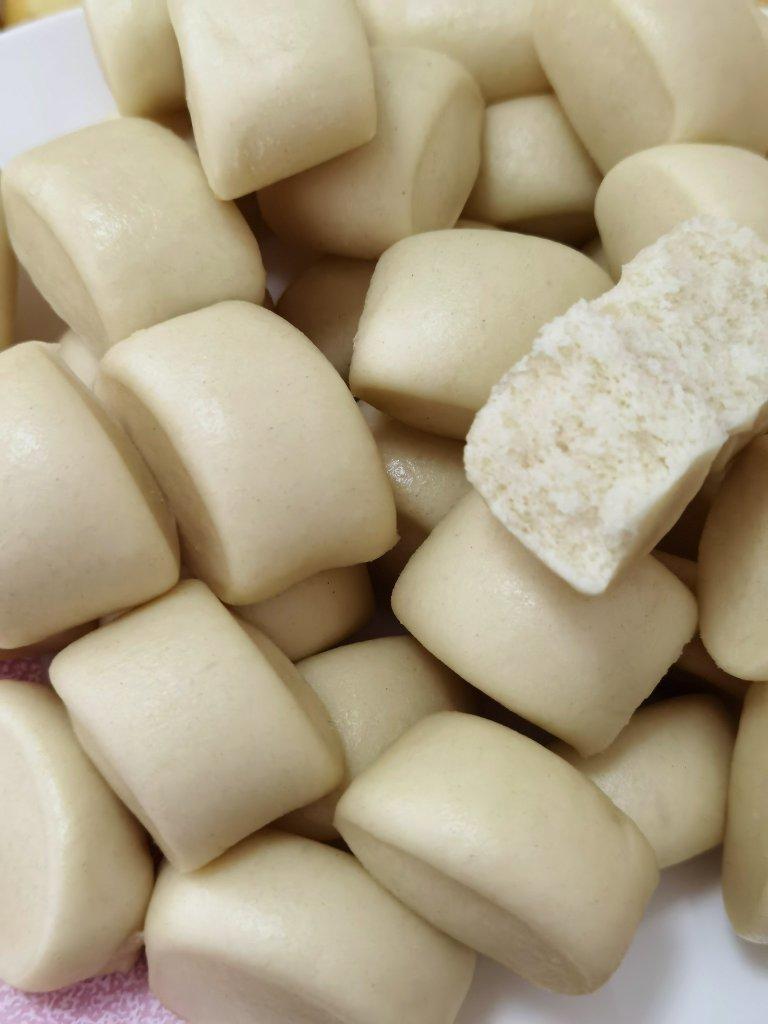 双丰山心做的养生山药小馒头