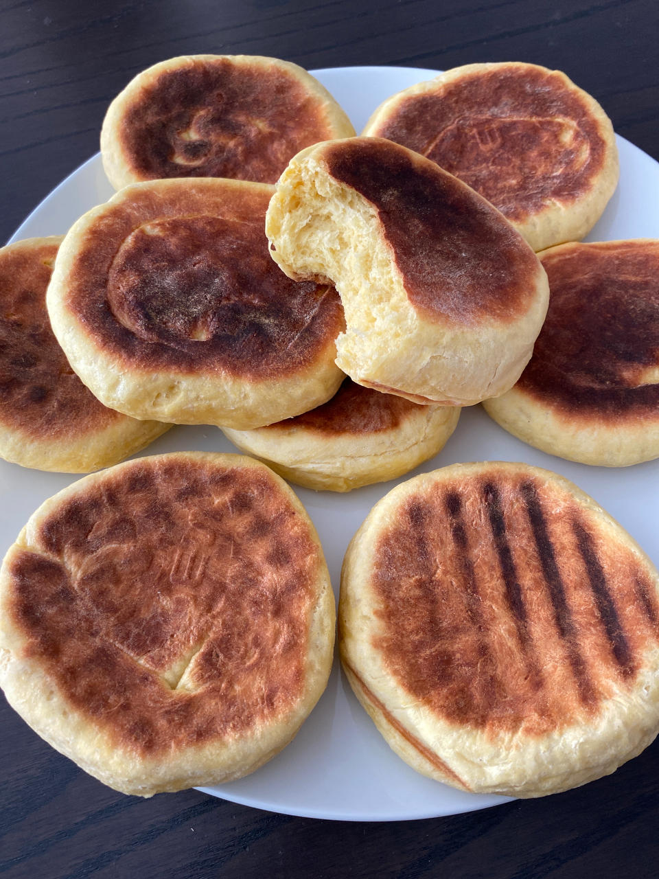 堂妈小厨——发面南瓜饼