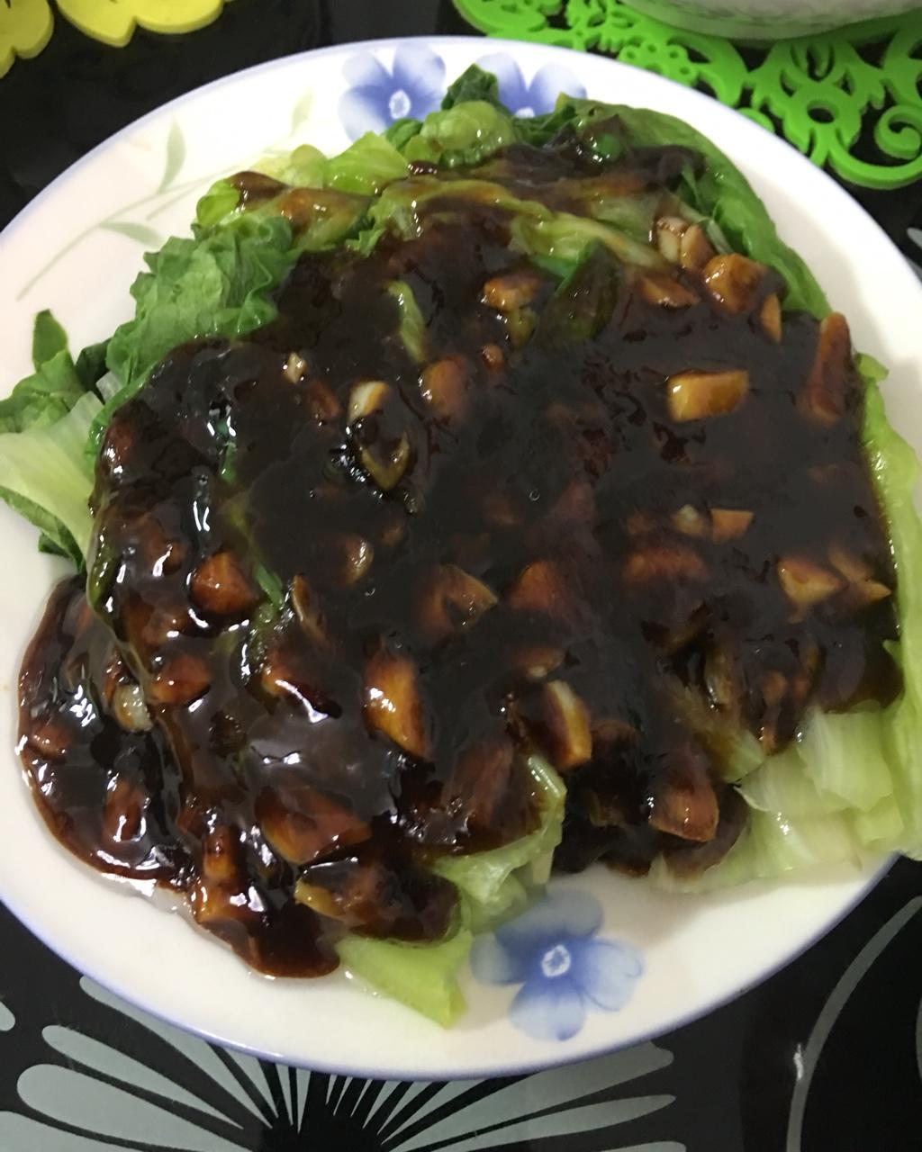 家常菜 蚝油生菜