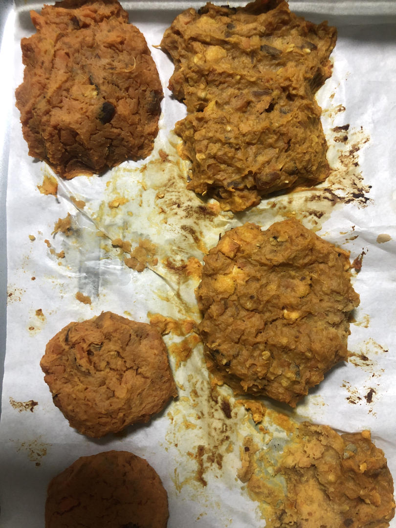 低脂无油无糖💯好吃不怕胖的红薯燕麦饼