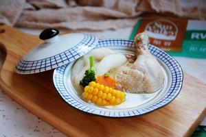 竹荪童子鸡汤～太阳谷菜谱的做法 步骤21