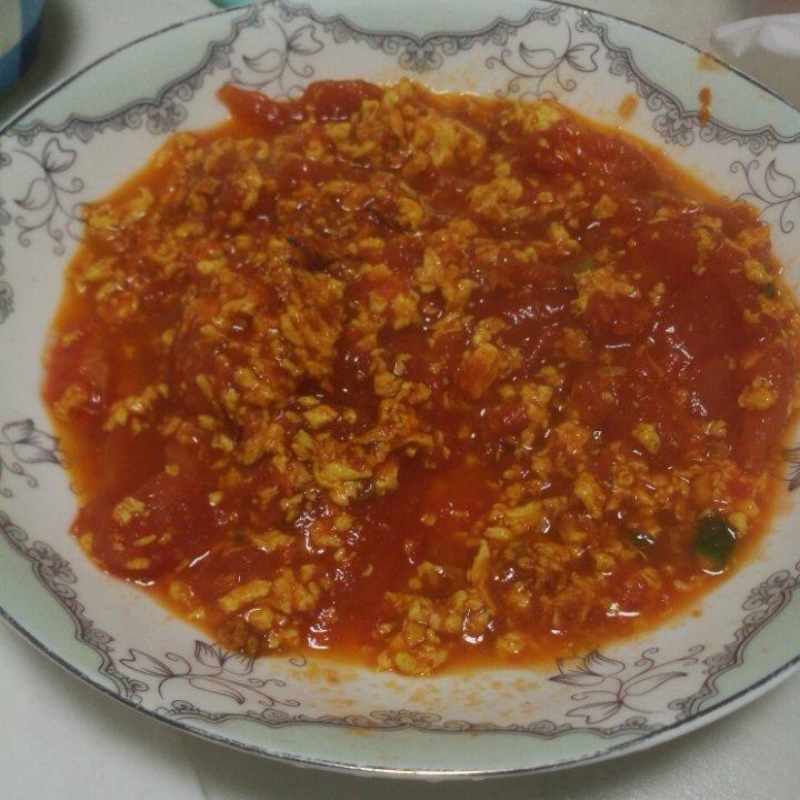 超嫩滑的番茄炒蛋